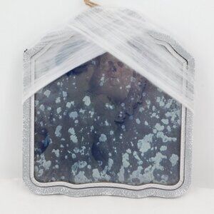 White Witch & Skull Wall Decor Halloween Ashland 12x13 Mirror Reflection Spooky